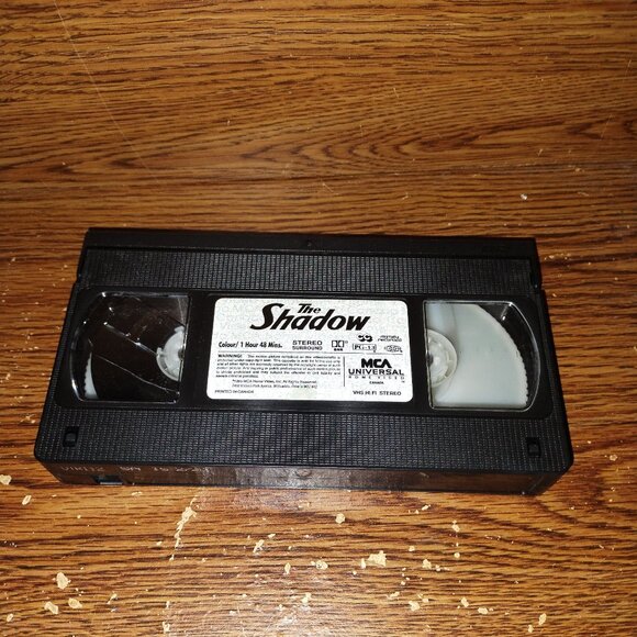 The Shadow (VHS, 1994, MCA Universal Pictures) Alec Baldwin - Picture 6 of 6